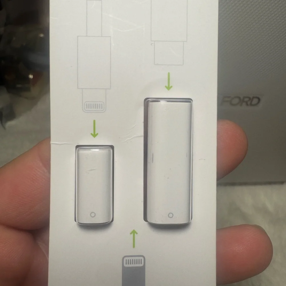 Apple Pencil Replacement Tip & 2 Lightning Cable Charging Adapters